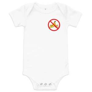 No Bananas Allowed Baby Bodysuit