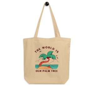 Palm Tree Organic Tote Bag