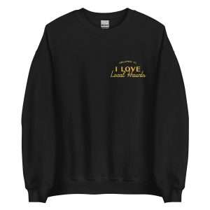 I Love Local Haunts Double-Sided Unisex Sweatshirt