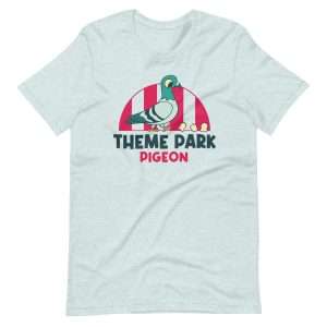 Theme Park Pigeon Unisex T-Shirt